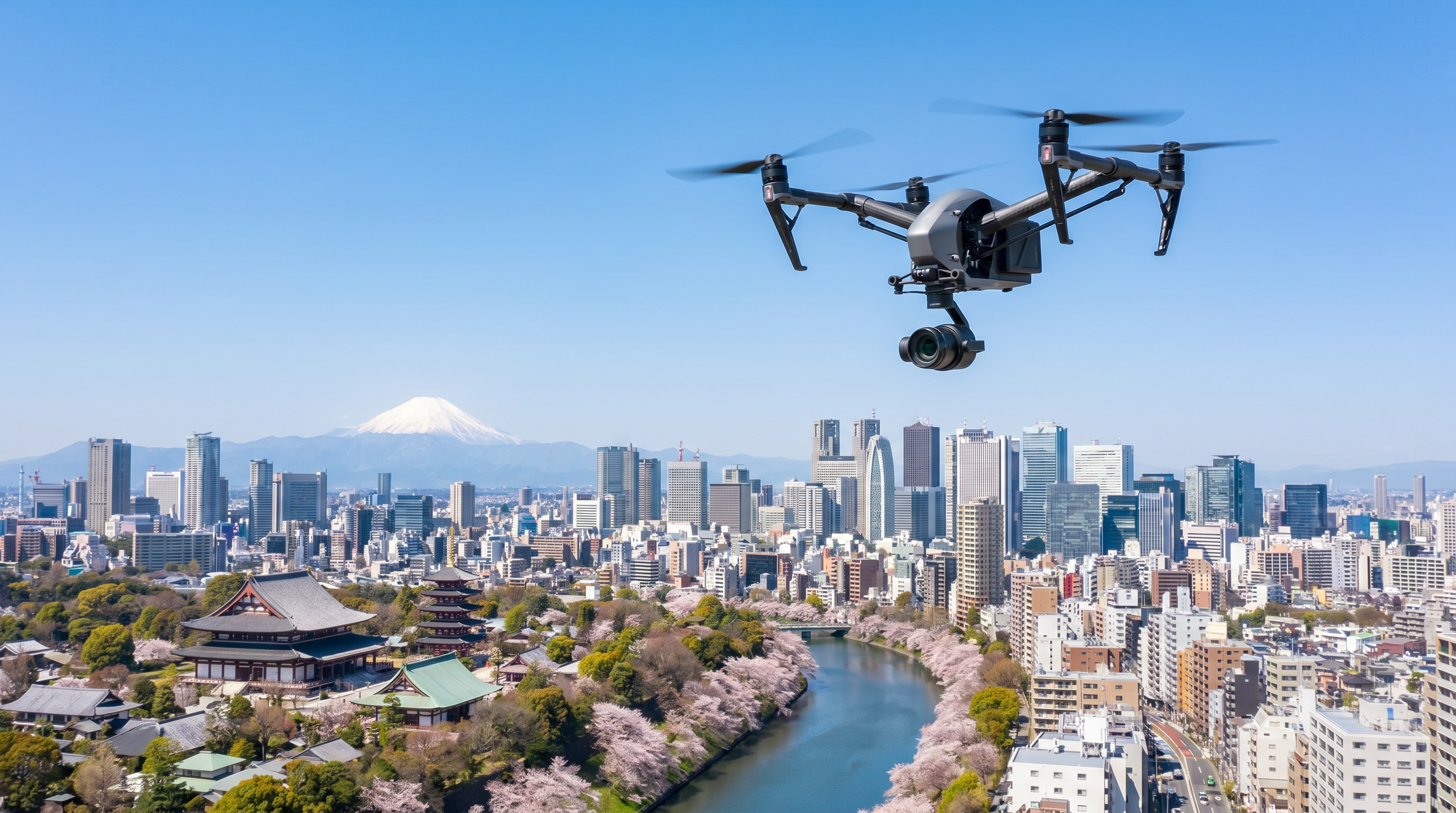 ドローン空撮がビジネスを変える!活用シーン別のメリットと導入事例